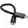 Kondor Blue Câble USB C vers USB C haute vitesse pour enregistrement SSD (8,5") (Raven Noir)
