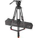 OConnor 1040 Fluid Head and 30L Tripod System with Ground Spreader