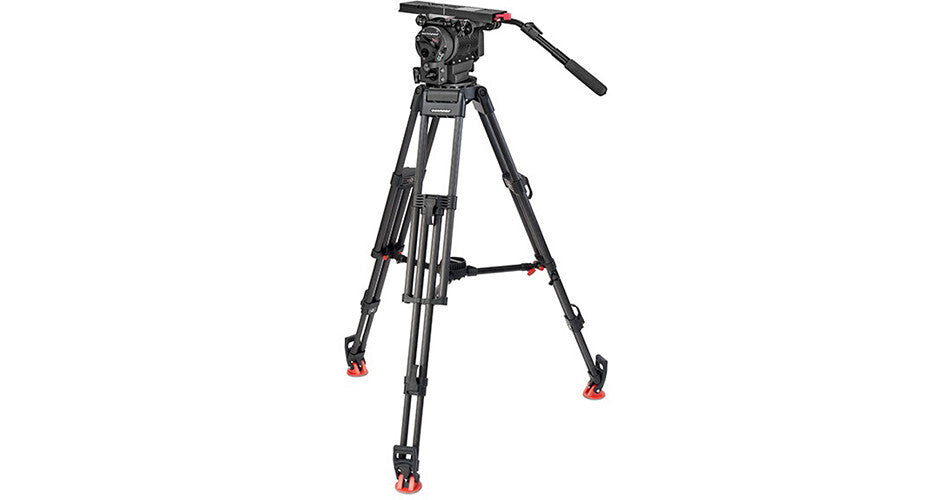 OCONNOR Ultimate 2560 Fluide Head et 60L 150 mm bol trépied avec écarter de niveau intermédiaire