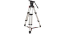 OConnor Ultimate 2575D Head & Cine HD Mitchell Top Plate Tripod System with Floor Spreader