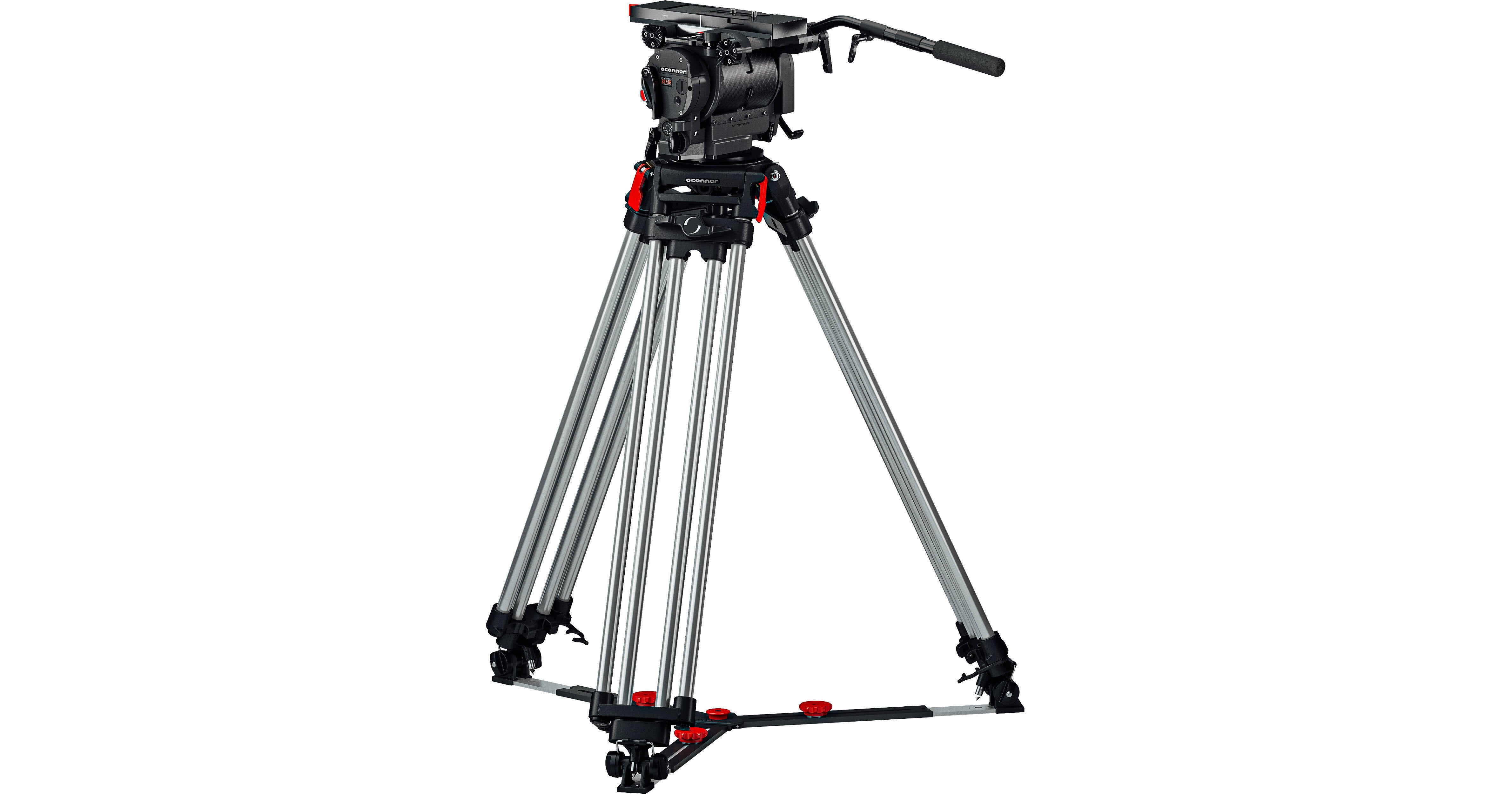 OConnor 2575E Head & 150mm Cine Tripod System with Floor Spreader