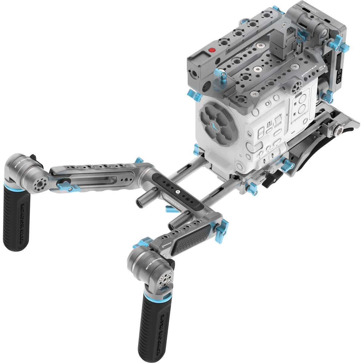 Kondor Blue Sony FX6 Ultimate Rig MKII (montage en V) (gris sidéral)
