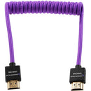 Kondor Blue Gerald Undone MK2 Câble HDMI complet enroulé 30,5 - 61 cm (Violet)