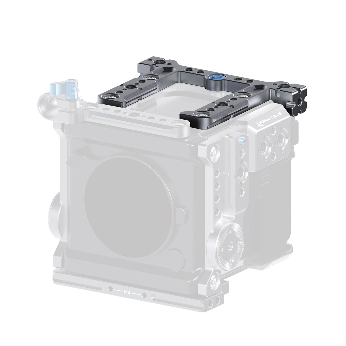 Kondor Bleu ROUGE V-RAPTOR Top U-plaque  (Gris sidéral)