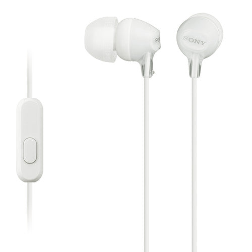 SONY MDR-EX110AP / W - EX Series - Écouteurs avec micro - Ear - 3,5 mm Jack - Isolement du bruit - blanc