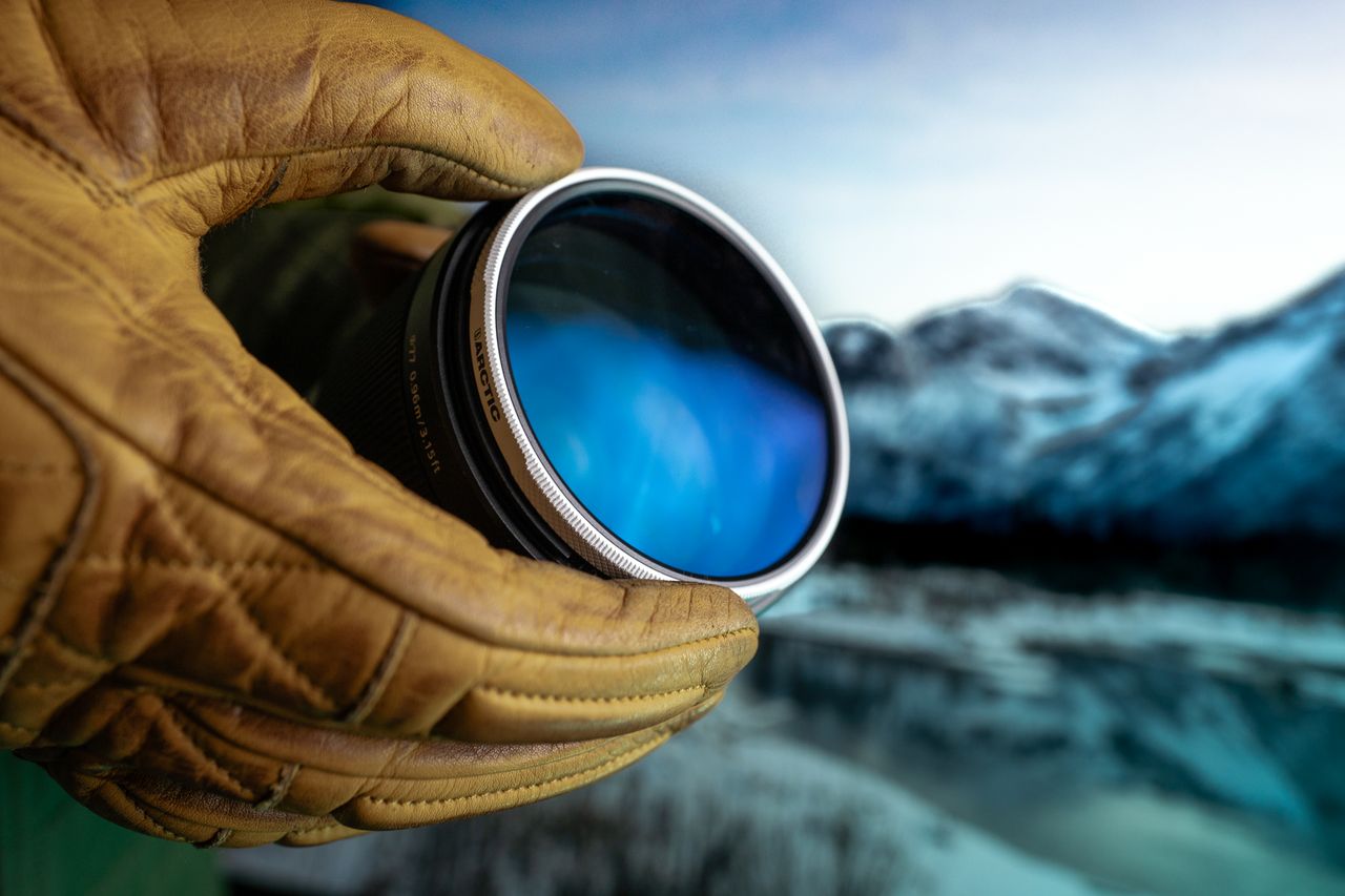 Filtre polarisant circulaire PolarPro Arctic (82 mm)