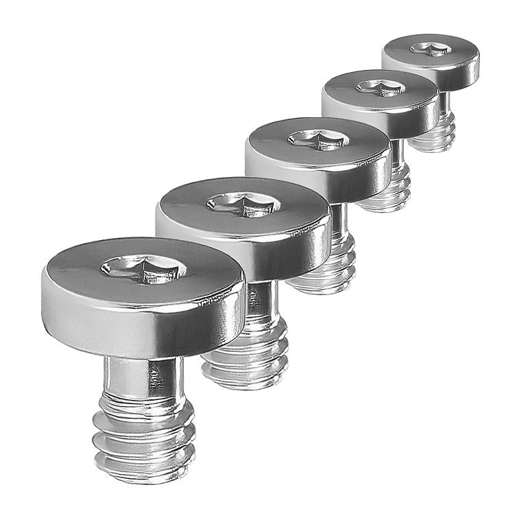 Kondor Blue Lot de 5 mini boulons de verrouillage de rechange (1/4"-20 courts)