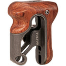 Poignée en bois tilta gauche (gris tactique, type II)