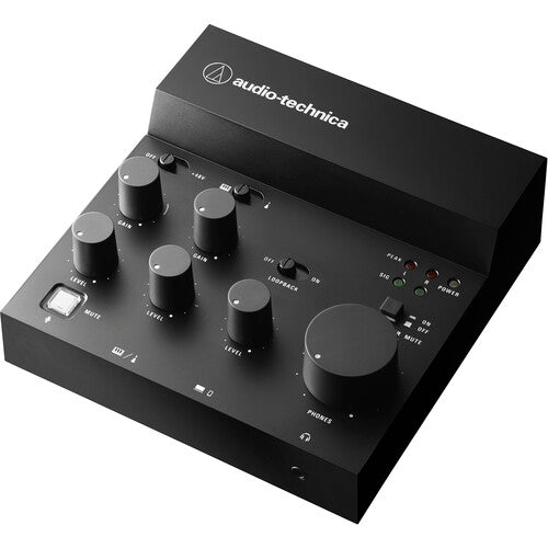 Audio-Technica AT-UMX3 Livestreaming USB Audio Mixer (Black)