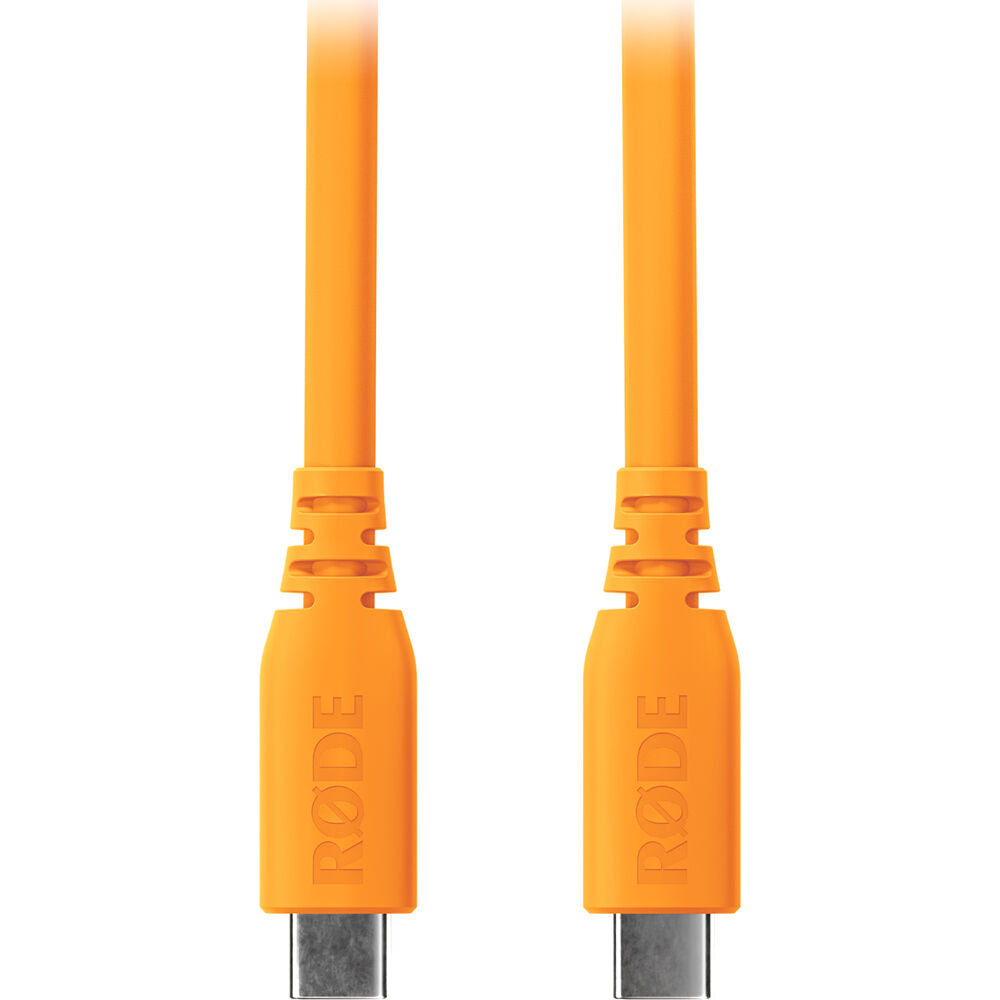 RODE SC22 USB-C to USB-C Cable (Orange, 11.8")