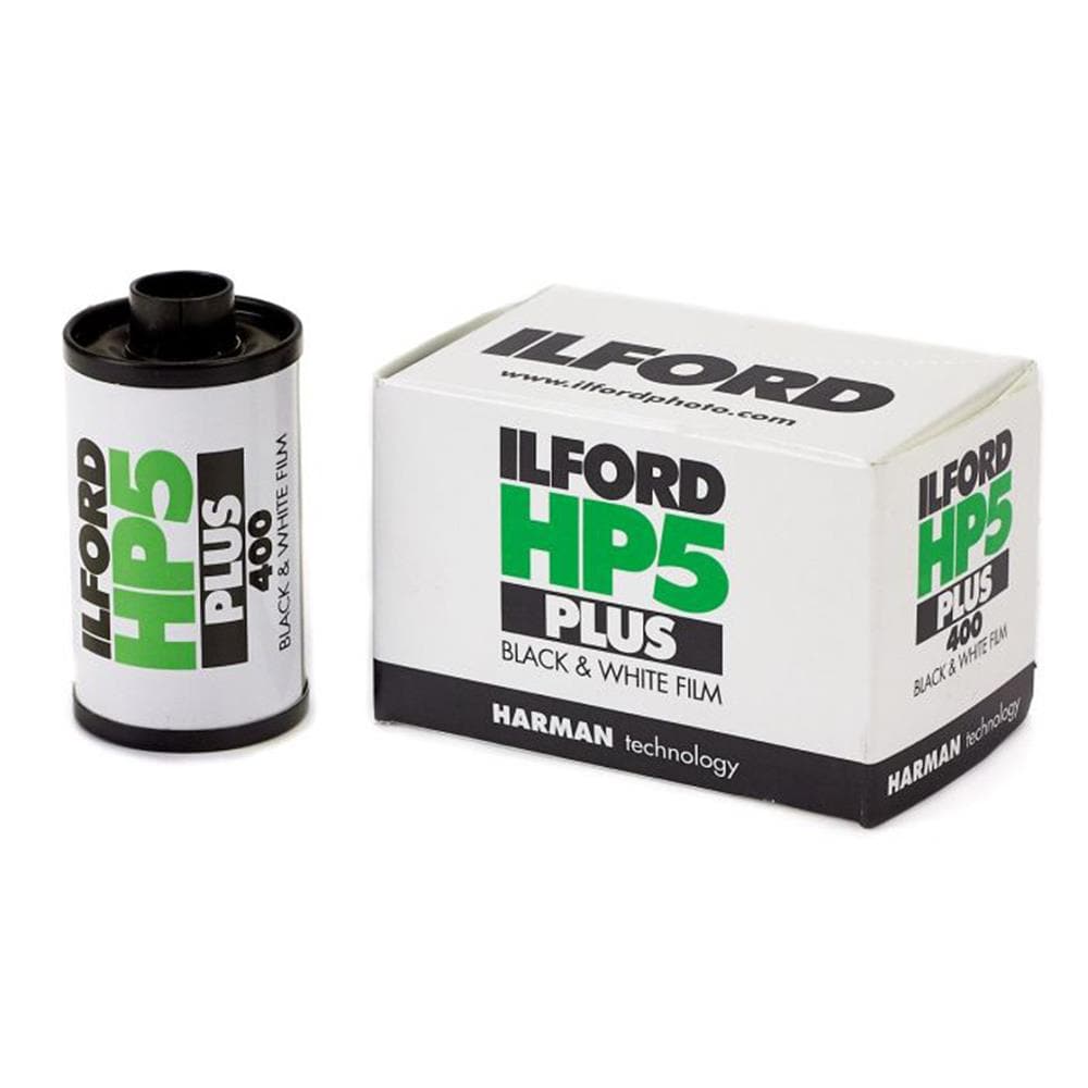 Ilford HP5 Plus Black and White Negative Film (35mm Roll Film, 24 Exposures)
