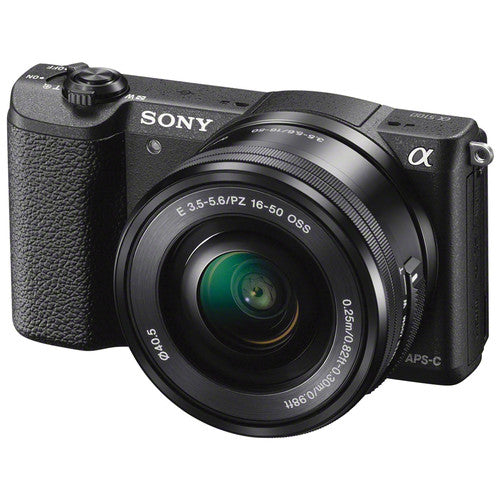 Sony a5100 Mirrorless Camera with 16-50mm Lens - Black