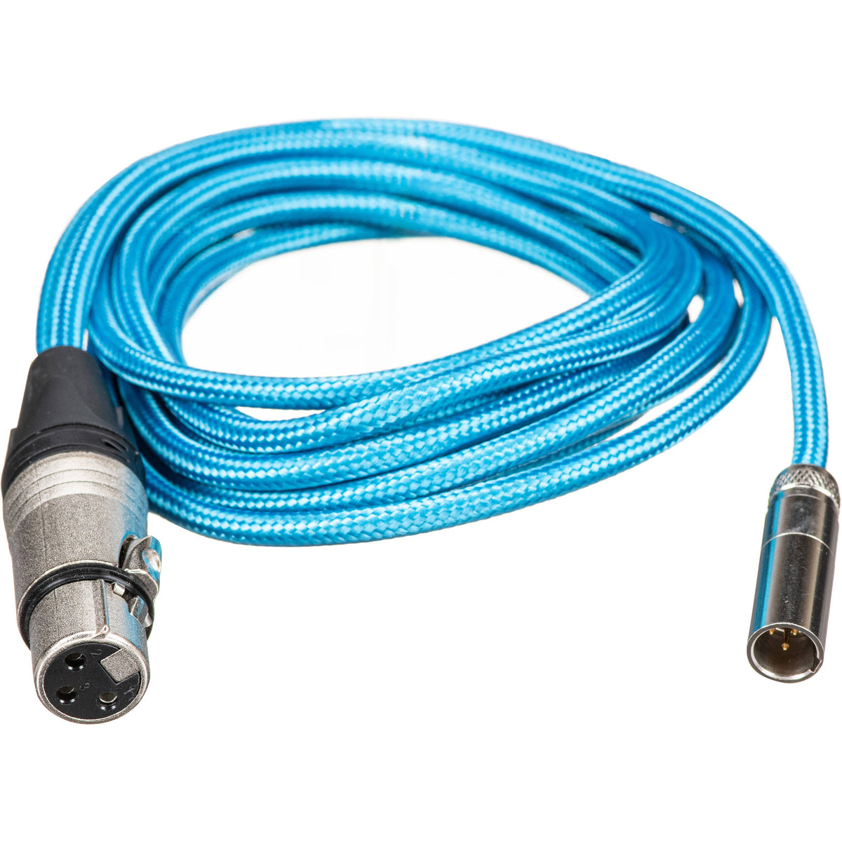Kondor Blue Mini XLR vers XLR pour BMPCC 6K Pro/C70 caméra (16" | 3' | 5' | 10' | 25') - Bleu, 25'