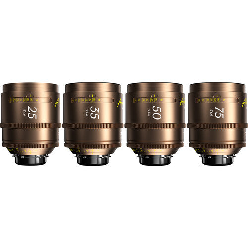 DZOFilm Arles Lustre T1.6 FF/VV Cinema Prime 4-Lens Kit (ARRI PL)