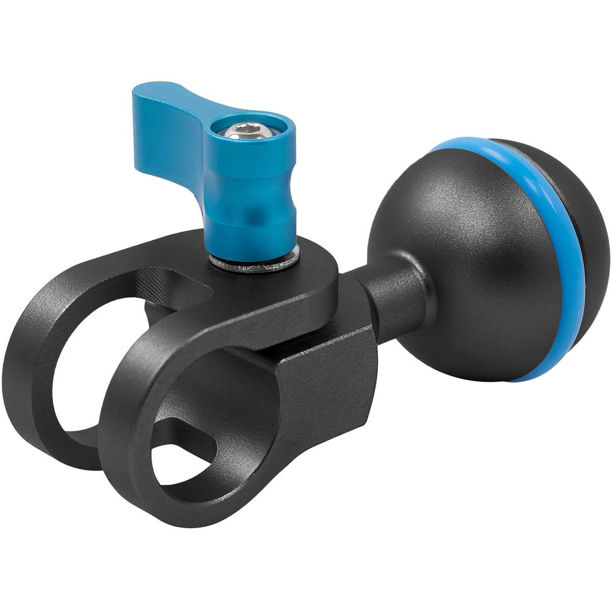 Kondor – rotule bleue à pince de tige de 15MM pour bras magiques (Raven Noir)