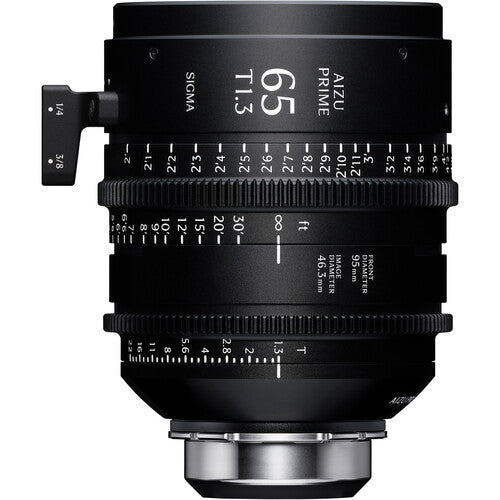 Sigma Aizu Prime 65 mm T1.3 LF Cinéma Objectif (Arri PL)