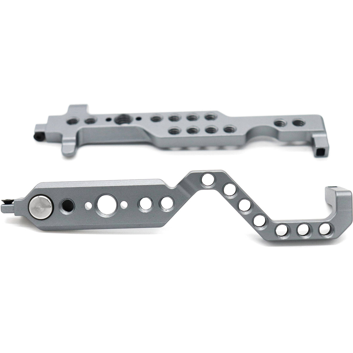 Kondor Blue Canon Arca R5 Battery Grip Mod Kit : longs rails latéraux (gris sidéral)