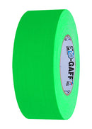 Pro Gaff Tape Cloth Fluorescent Green 50 Yards 2"