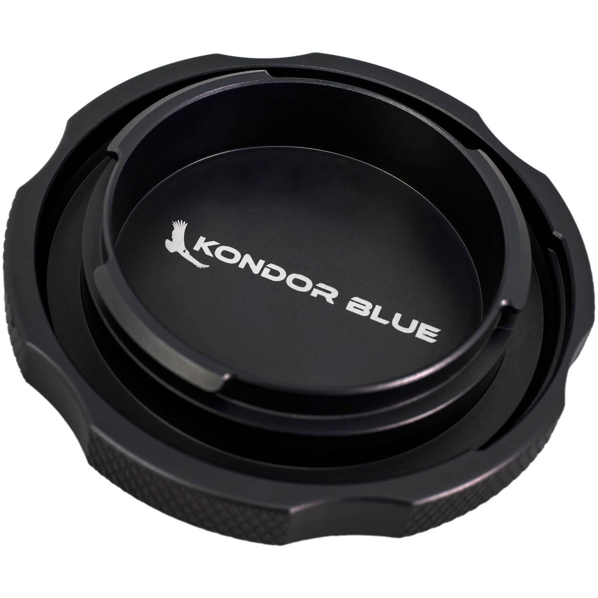 Kondor Blue M43/MFT Mount Cine Cap Metal Body Cap for Camera Lens Port (Raven Black)