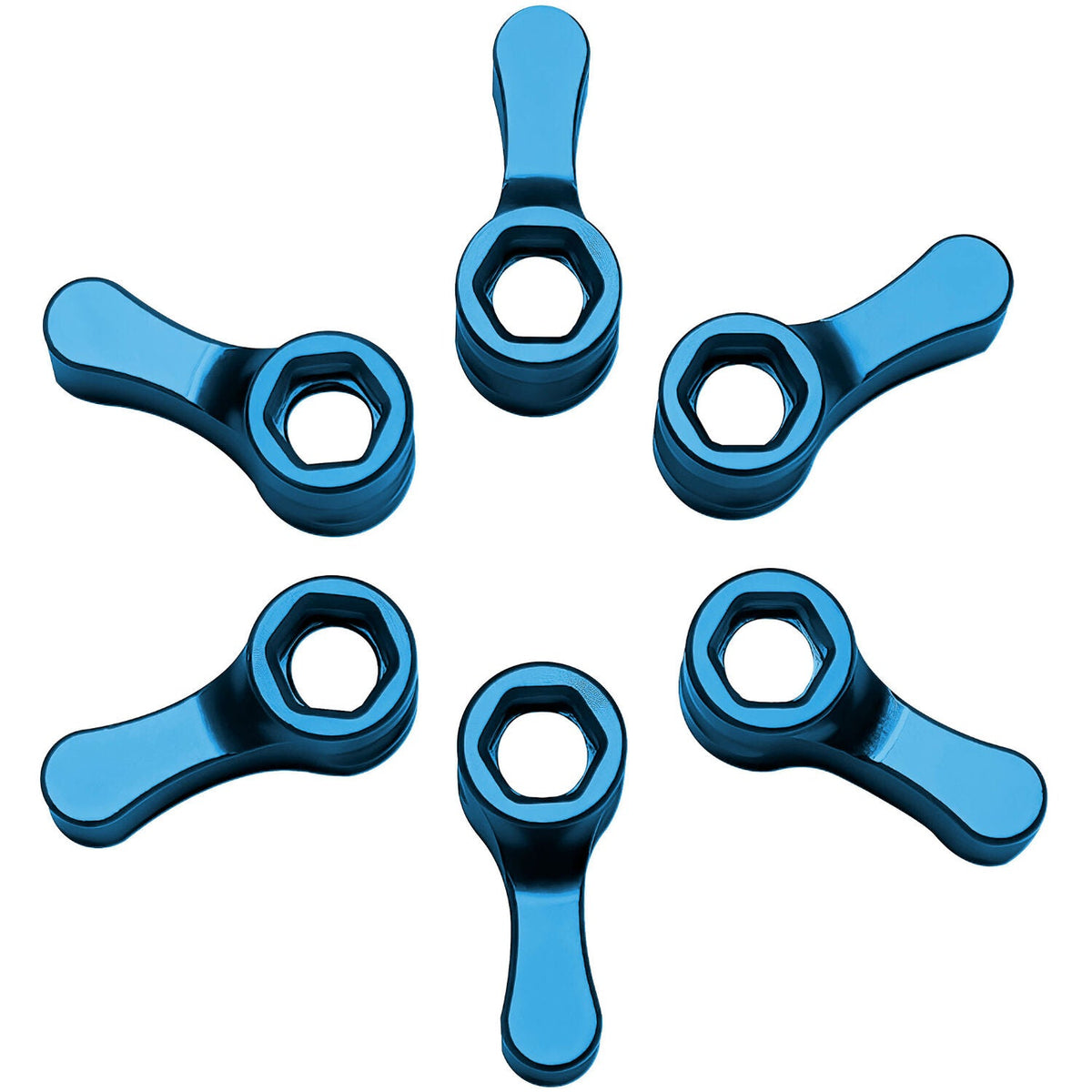 Paquet de boutons de remplacement Kondor bleu (paquet de 6)