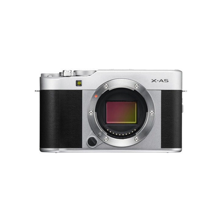 FujiFilm X-A5 Mirrorless Camera Kit with XC 15-45mm Lens - Silver