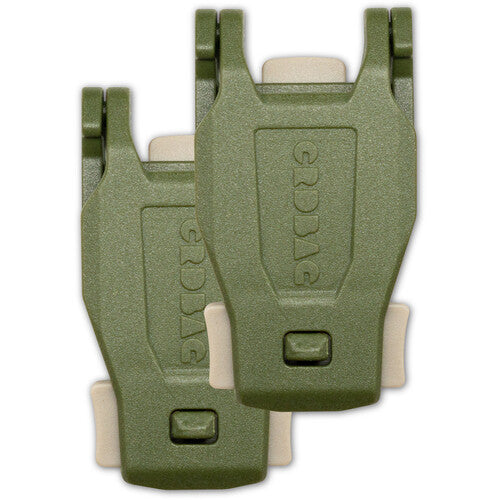 Boucles CRDBAG Maglock (vert armée, paquet de 2)