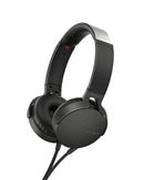 Sony MDR-XB550AP - Headphones with mic - on-ear - 3.5 mm jack - black