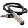 Kondor Blue Câble mini XLR mâle vers mini prise mono 3,5 mm pour audio RODE 35,6 cm