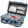 Nanuk 935 Étui utilitaire dur à roues avec insert de diviseur rembourré et organisateur de couvercle (Cyan Blue)