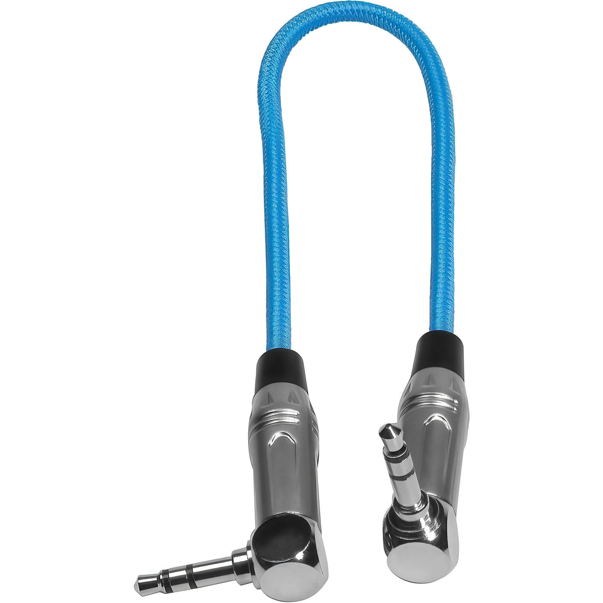 Kondor Blue 10" CÂBLE AUDIO 3,5MM À 3,5MM À ANGLE DROIT TIME CODE