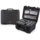 Nanuk 933 Case with Dividers and Lid Organizer (Black)