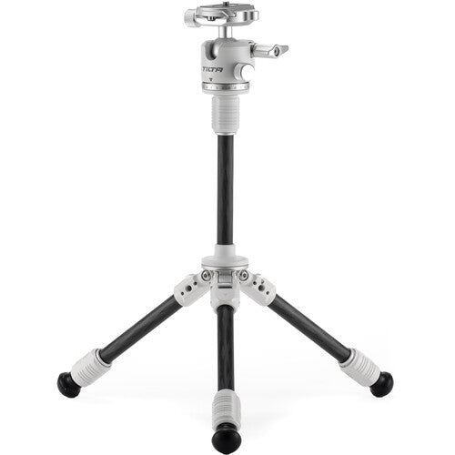 Tilta BT03E Carbon Fiber Tabletop Tripod with Ball Head and Extendable Center Column (Snow White)