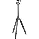 Manfrotto MKELEB5CF-BH Element Traveller Carbon Fiber Tripod & Ball Head, Large 64.6''