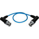 Câble vidéo Kondor Blue ultra fin 3G SDI à angle droit BNC (12")