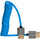 Kondor Blue Coiled Full HDMI Cable (12-24")