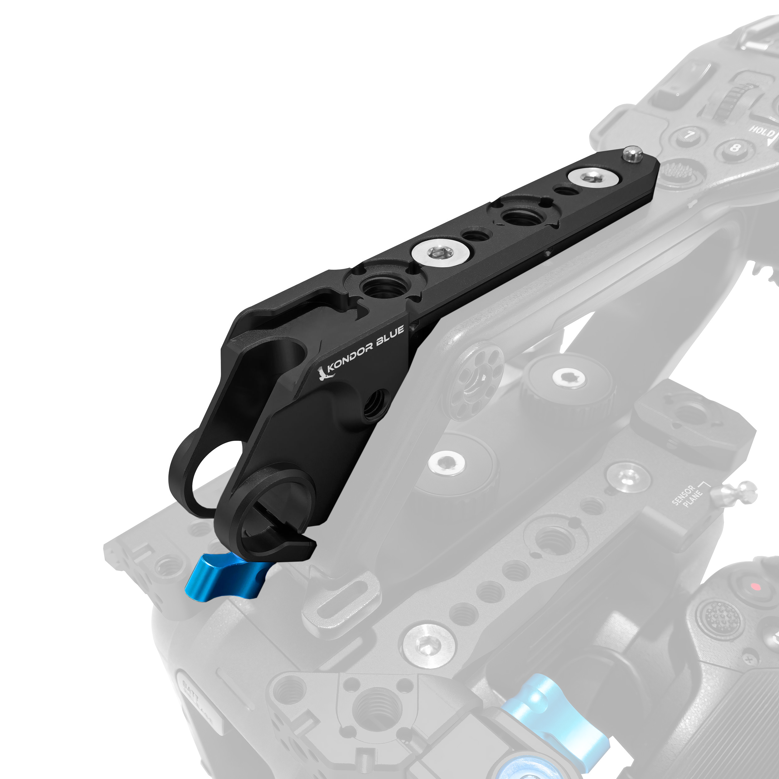 Kondor Blue Retour au produit Extension de poignée FX6 XLR (Raven Noir)