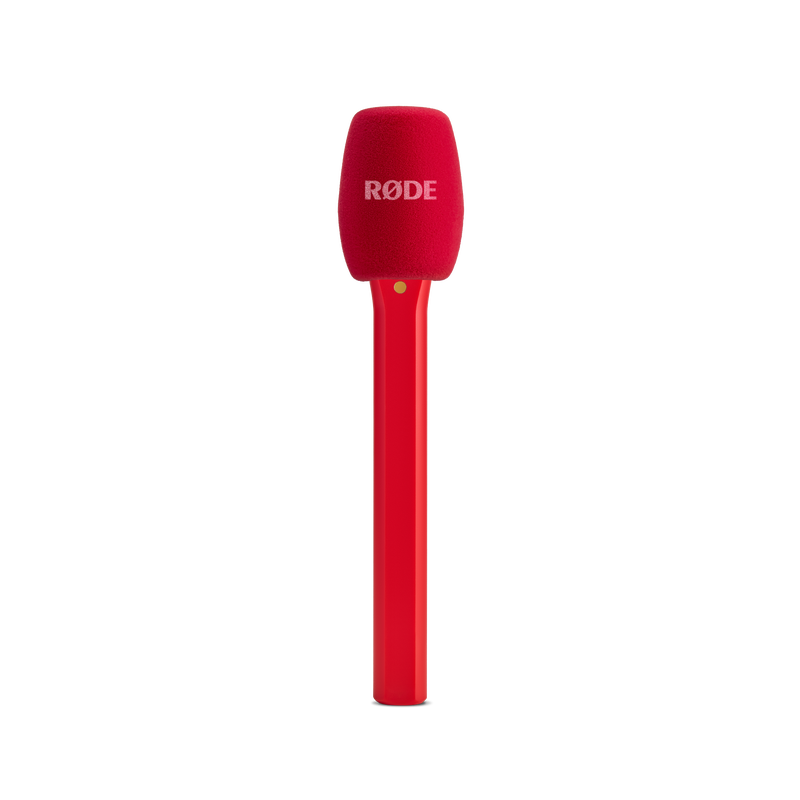Rode Handheld adapter with windscreen for Wireless Micro - Red