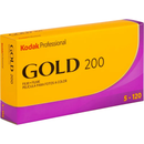 Kodak Gold 200 Color Negative Film 120 roll film - 5 pack