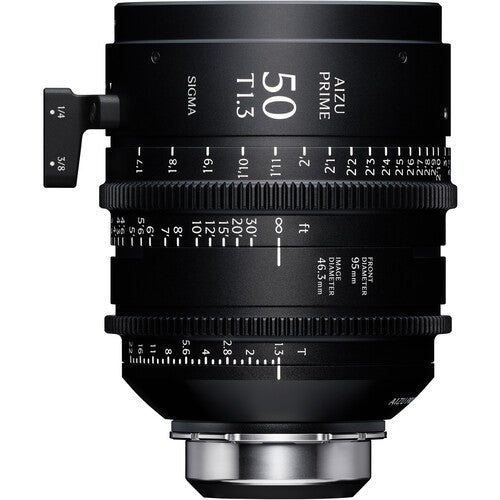 Sigma Aizu Prime 50mm T1.3 LF Cinéma Objectif (Sony E)