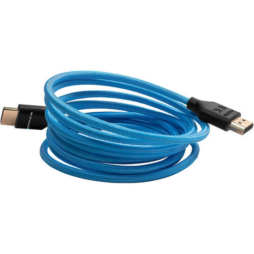 Kondor Blue 7FT  4K HDMI 2.0 BRAIDED BLUE CABLE (Kondor Blue)(7 Feet)