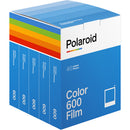 Couleur Polaroid 600 film instantané (pack 5, 40 expositions)