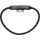 Kondor Blue Câble tressé USB-C double angle droit 12" pour données 8K et alimentation (Raven Noir)