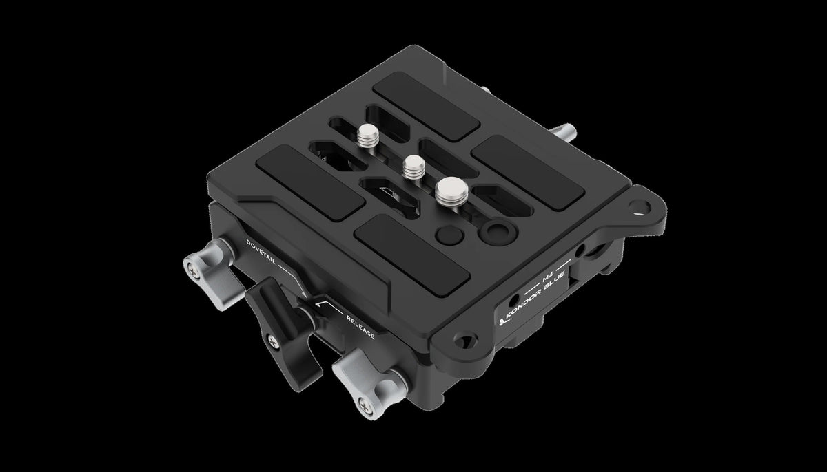 Kondor Blue URSA CINE LWS ARRI Bridge Plate (Raven Black)