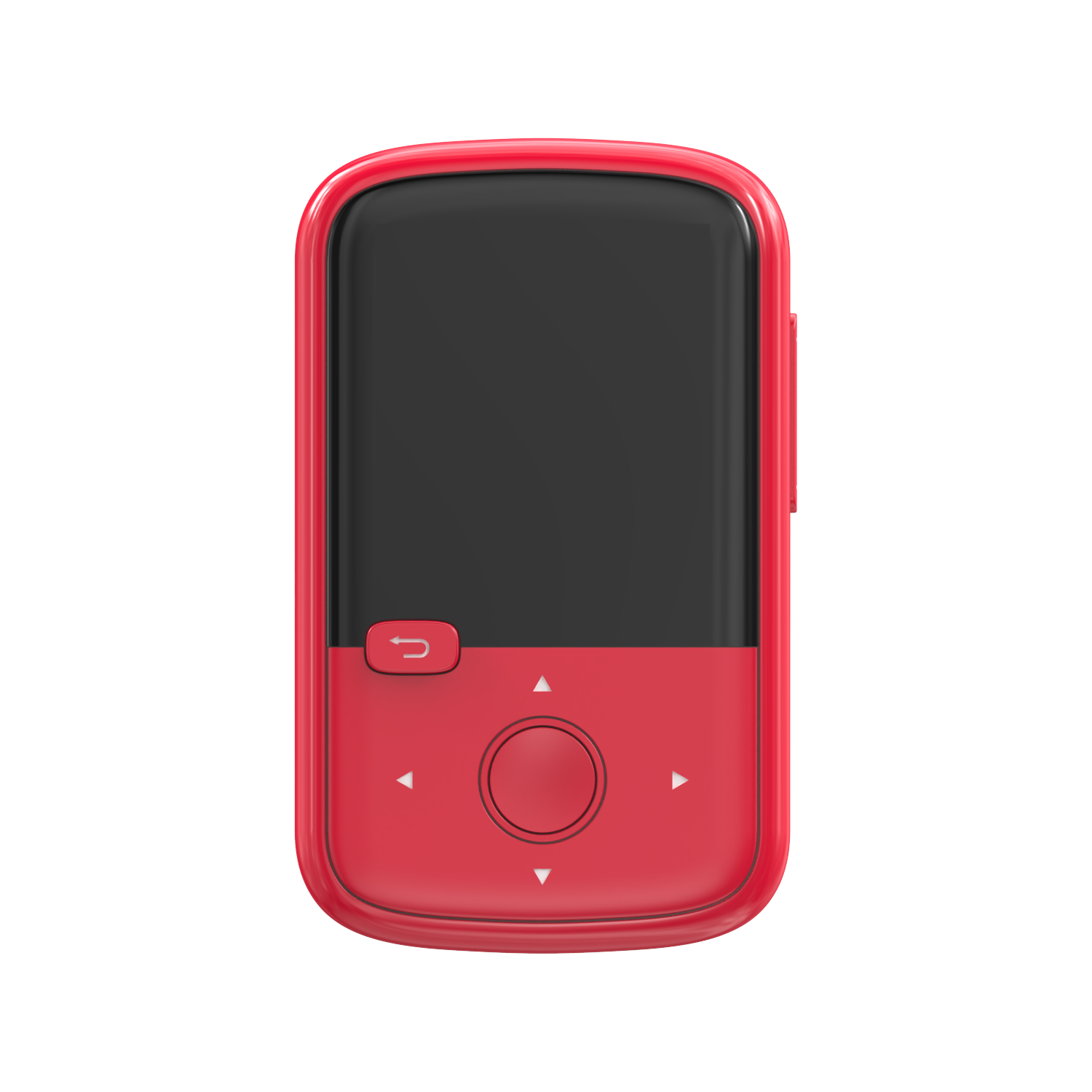 Greentouch Klip Mini 64GB MP3 Player - With SD Slot - Red