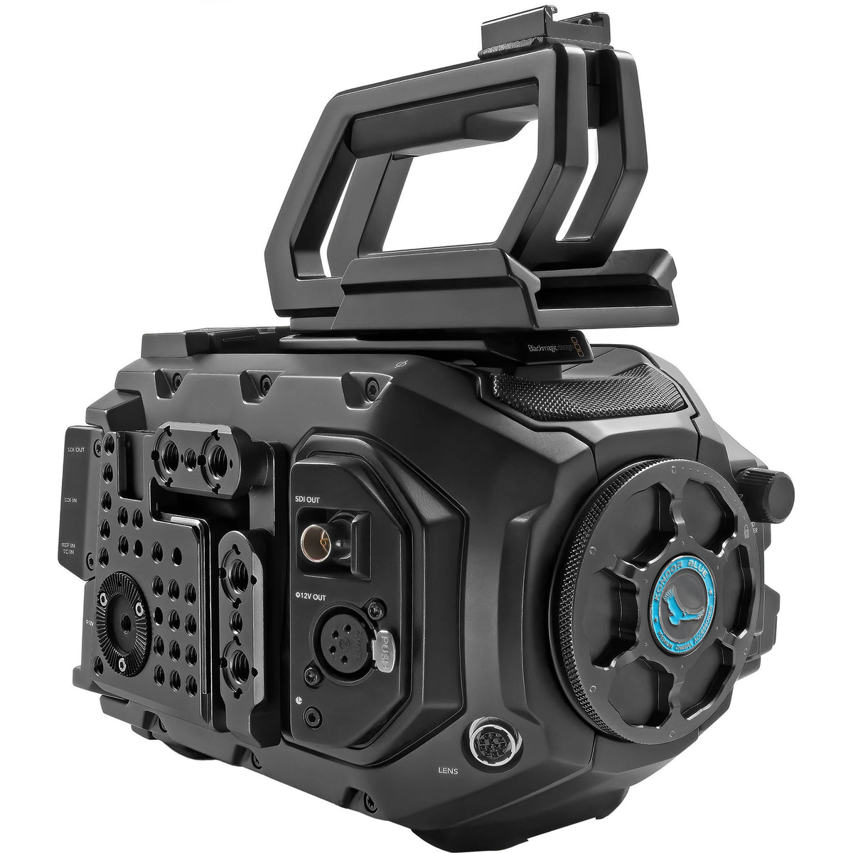 Kondor Blue URSA Mini Side plaque (12K/4,6K/4K) (Corbeau Noir)