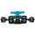 Kondor Blue Cine Magic Arm with 1/4" Screws (Raven Black)