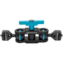 Kondor Blue Cine Magic Arm avec vis 1/4" (Raven Noir)