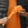 Rode Interview GO Handheld Mic Adapter for the Wireless GO -Orange