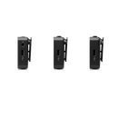 Rode Wireless Go (Gen 3) Système / enregistreur de microphone sans fil numérique compact à 2 personnes (2,4 GHz, Noir)