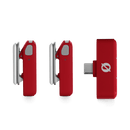 RODE Wireless Micro 2-Person Ultracompact Wireless Microphone System with USB-C Connector (2.4 GHz, Red)